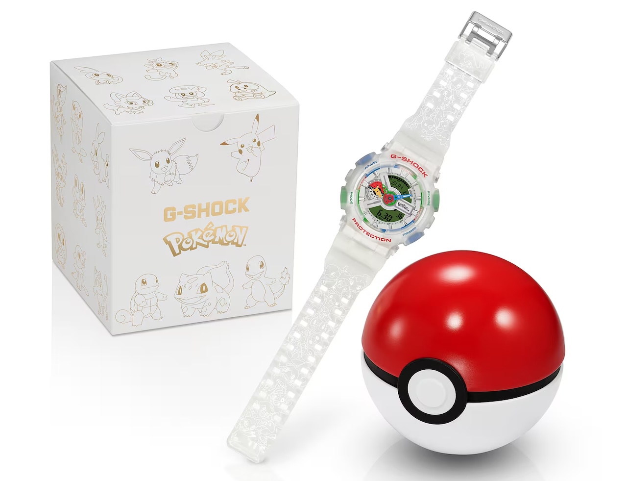 Pokemon Casio GA-110PKM-7A