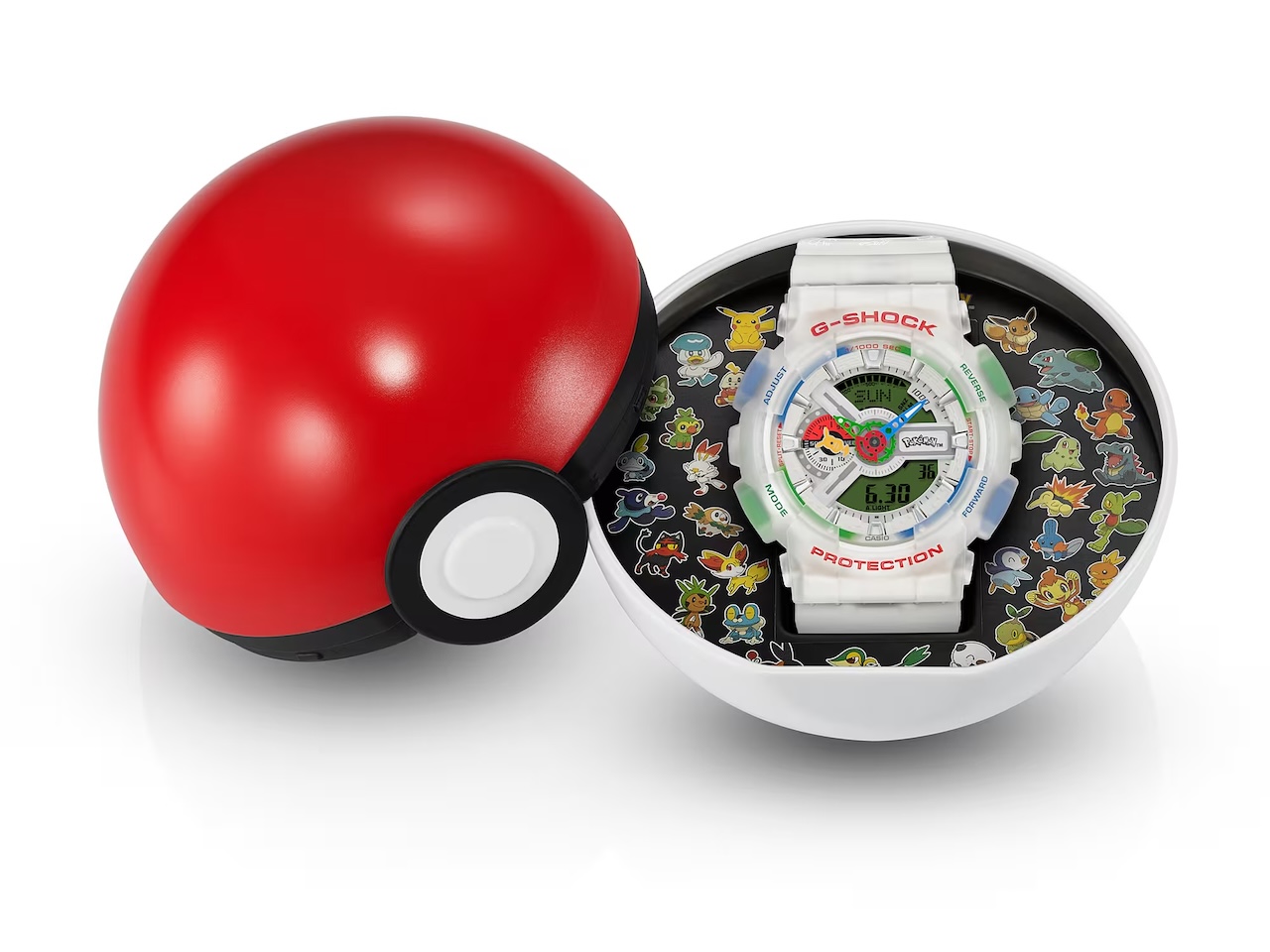 Pokemon Casio GA-110PKM-7A