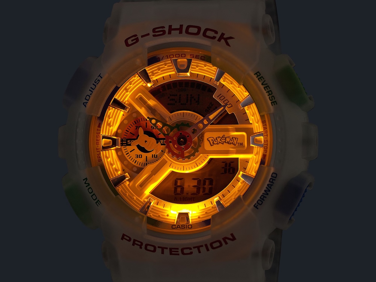 Pokemon Casio GA-110PKM-7A