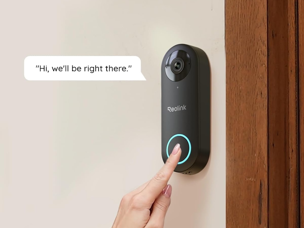 REOLINK Video Doorbell PoE Camera 2K IP Security Camera Outdoor