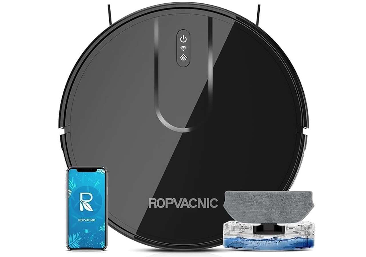 ROPVACNIC Robot Vacuum Cleaner Robot Vacuum and Mop Combo 1