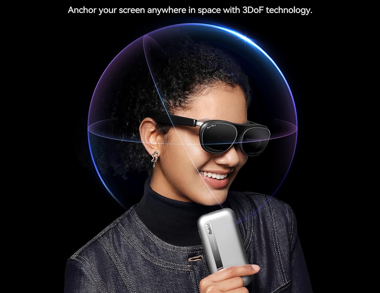 Rokid AR Spatial Video Glasses with 3-Screen Display 9