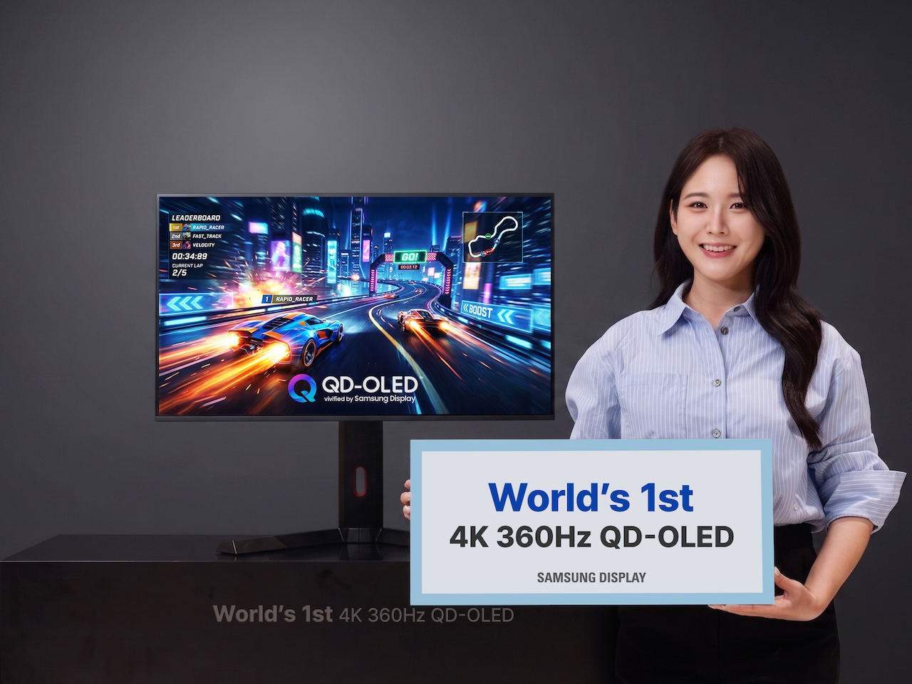 Samsung Display 31.5 inch 4K 360Hz QD-OLED