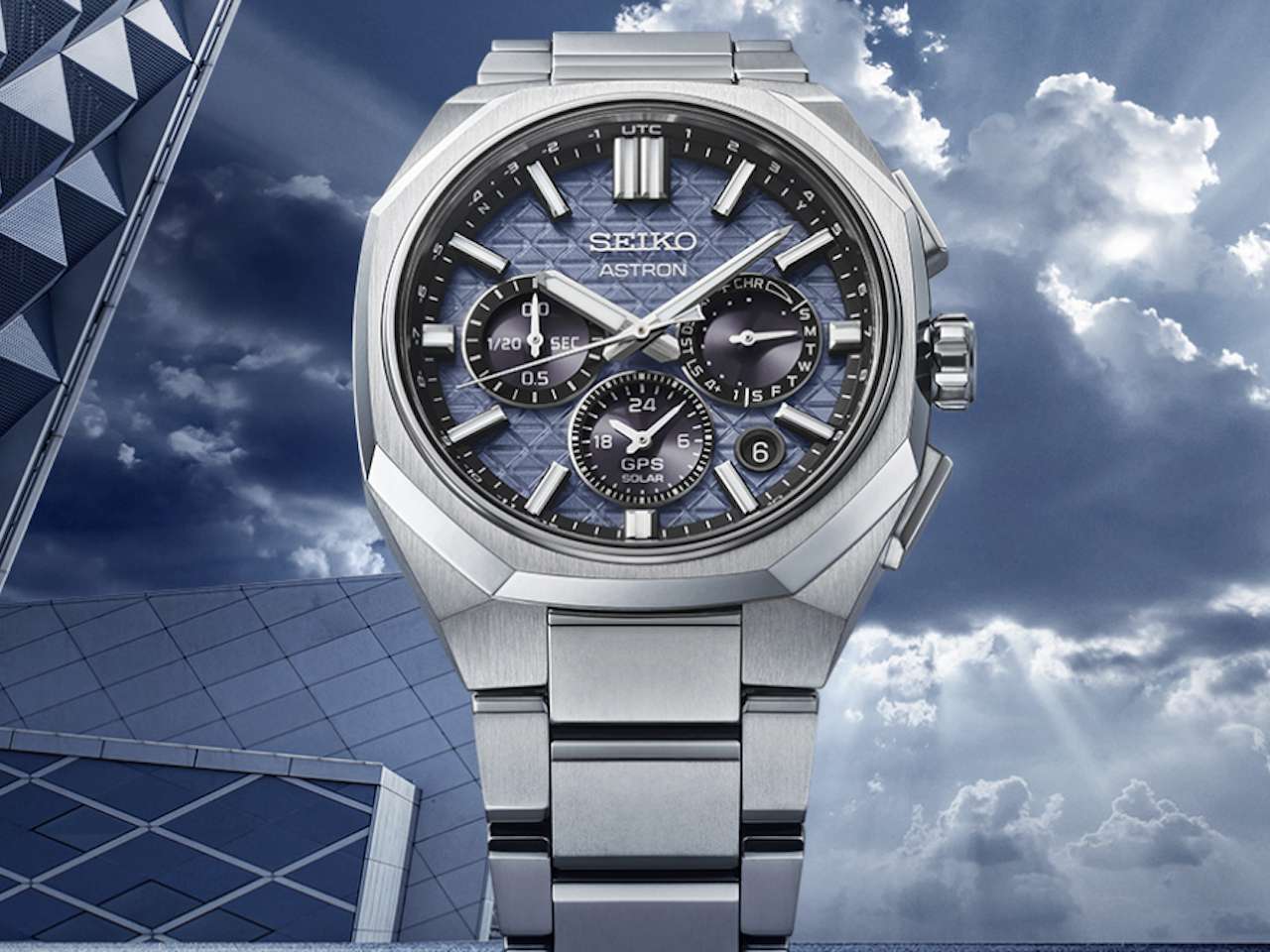 Seiko Astron GPS Solar Dual-Time Chronograph HAB001