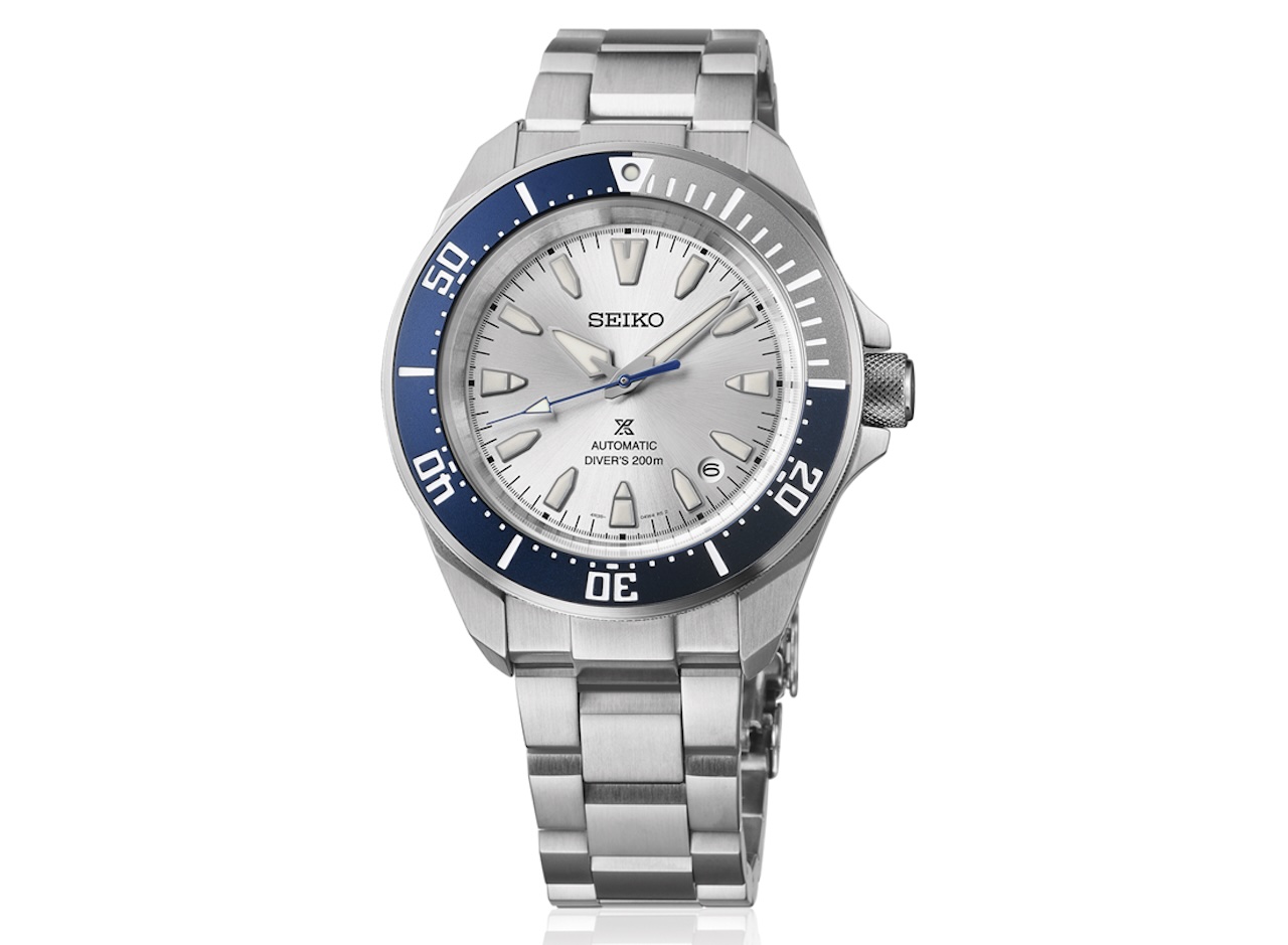 Seiko Two-Tone Seiko Blue Samurai Diver 145th Anniversary Limited Edition Watch Where to Buy