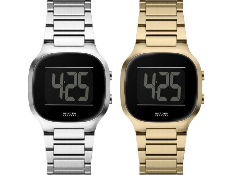 Skagen Mellem Stainless Steel Digital Watch for Men