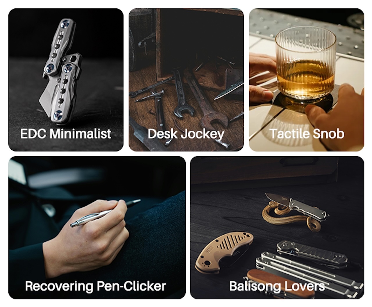 SnapTac 2601 Balisong-Inspired EDC Fidget Multi-Tool Pleade