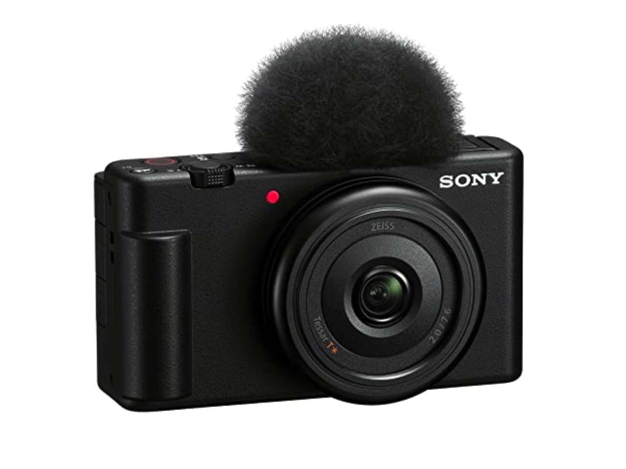 Sony ZV-1F Vlog Camera for Content Creators and Vloggers Black