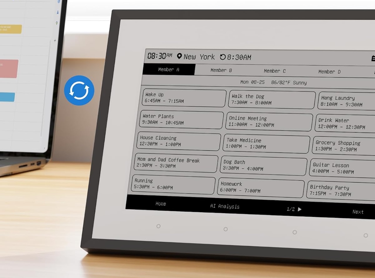 SwitchBot Smart E-Ink Home Dashboard 4