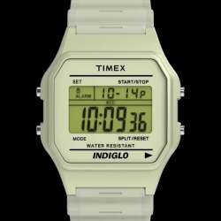 T80 34mm Resin Strap Watch White