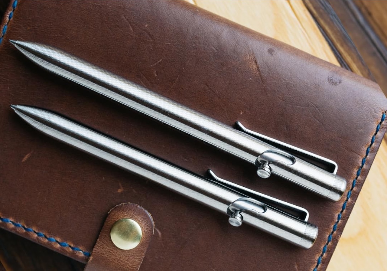 Tactile Turn Titanium Bolt Action Pen Standard Length