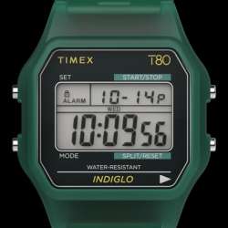 Timex T80 34mm Resin Strap Watch 2