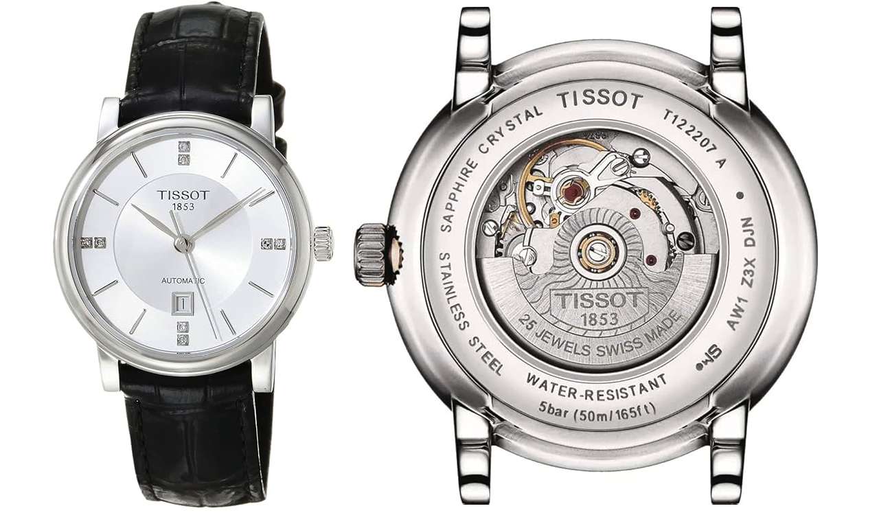Tissot Carson Premium Lady Automatic 316L Stainless Steel case Automatic Watch