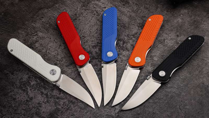 Vivid Compact EDC Knife Colours
