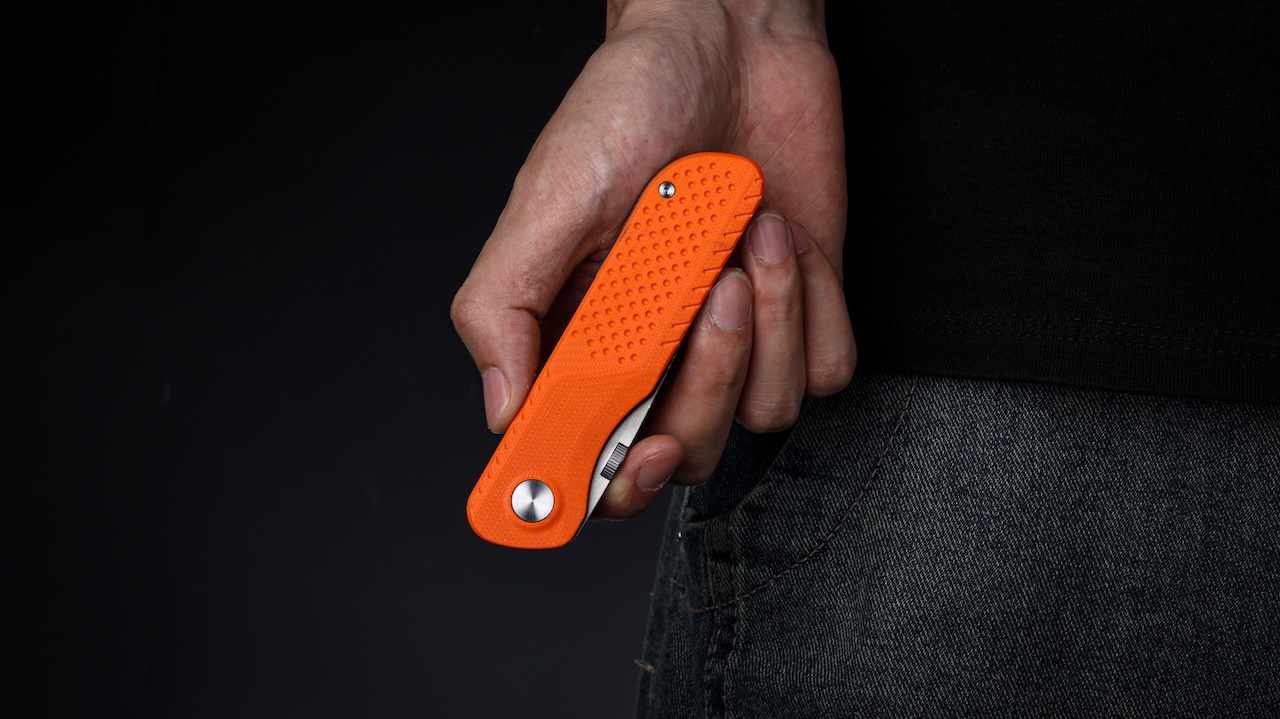 Vivid Compact EDC Knife Orange