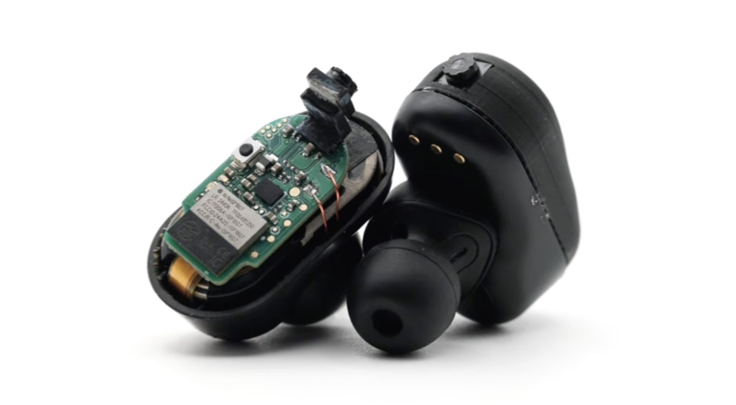 Vuebuds Tiny cameras on wireless earbuds