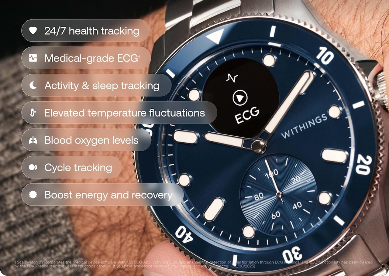 WITHINGS Scanwatch Nova Fathers Day Gift Guide 2026