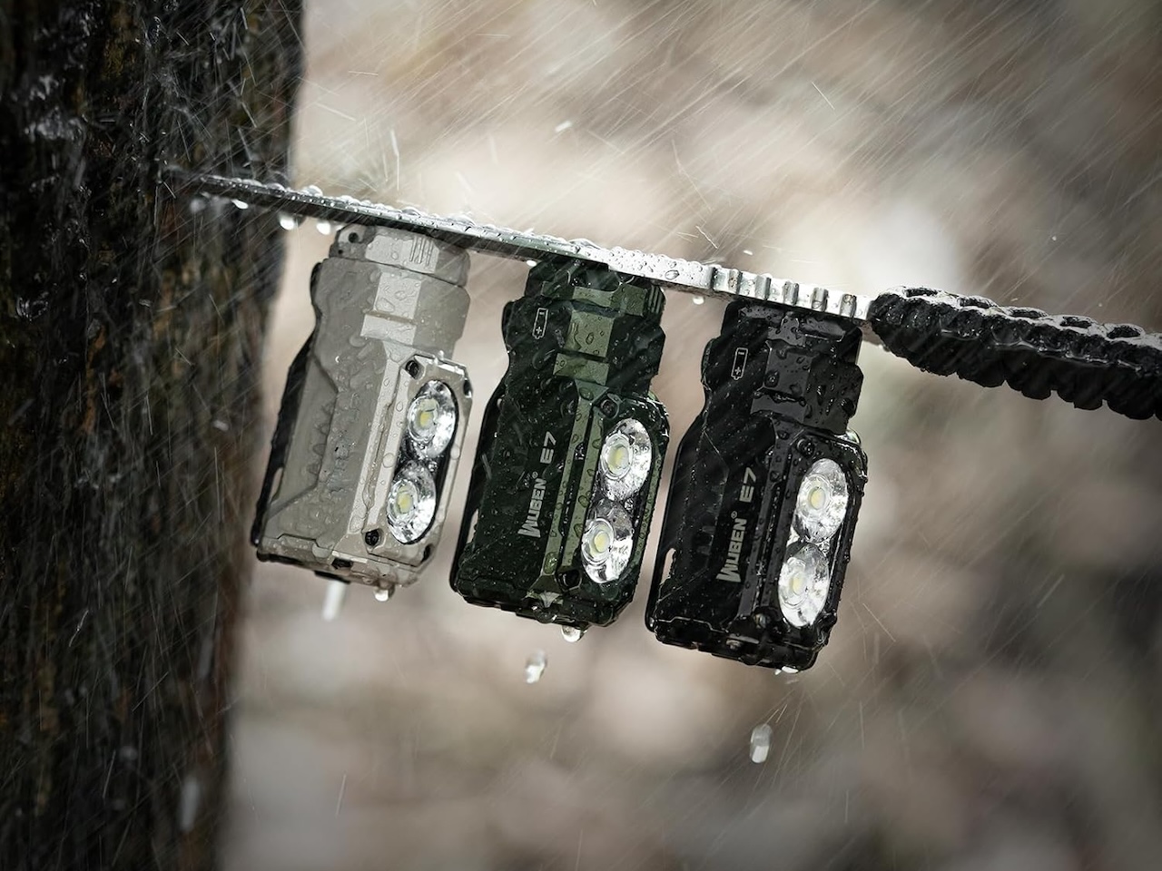 WUBEN E7 1800 Lumen Rechargeable Mini Flashlight