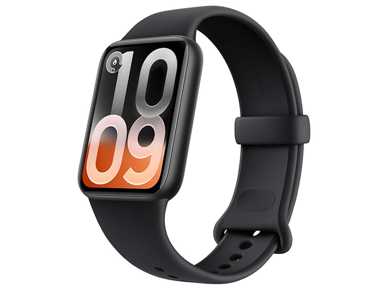 Xiaomi Smart Band 10 Pro on wrist showing the 2,000-nit AMOLED display