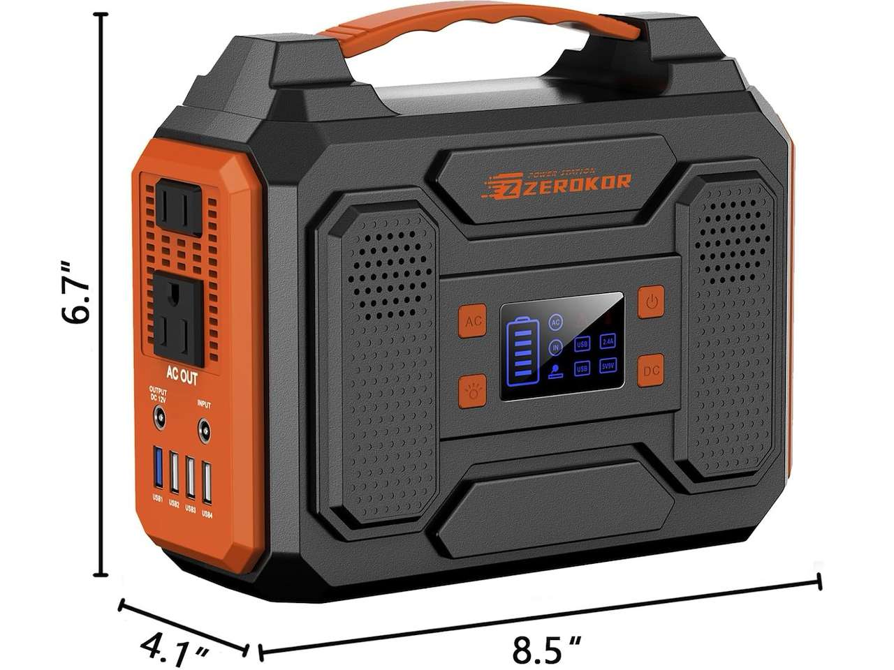 ZeroKor Portable Solar Generator Amazon