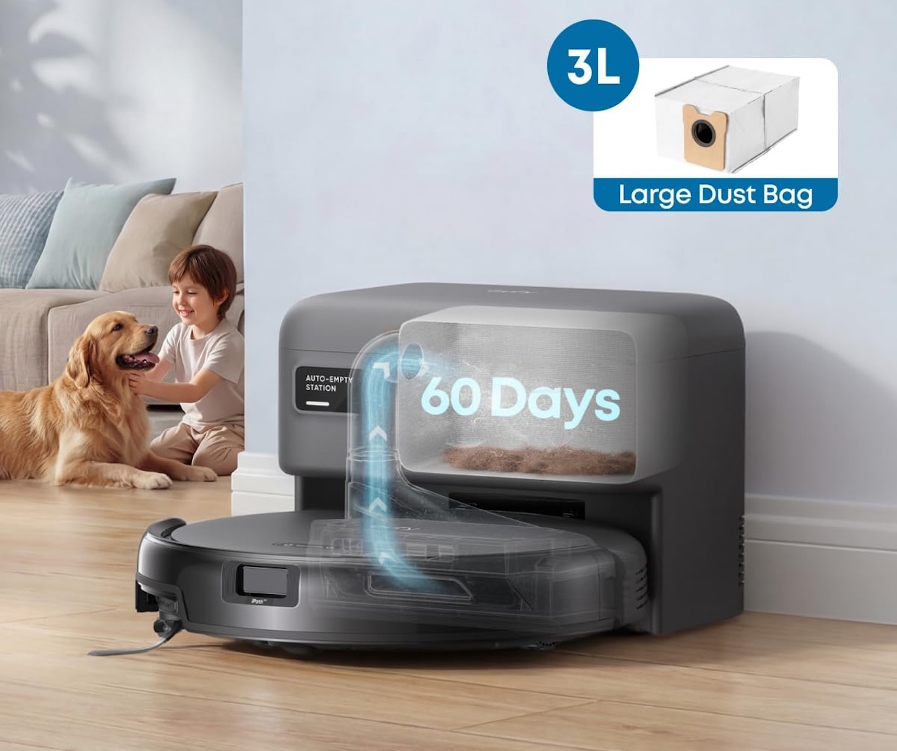 eufy C10 Robot Vacuum Self Emptying