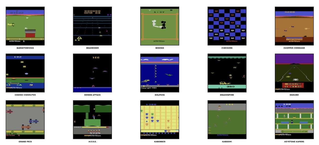 34 ICONIC VIDEO GAMES LICENSED BY ACTIVISION