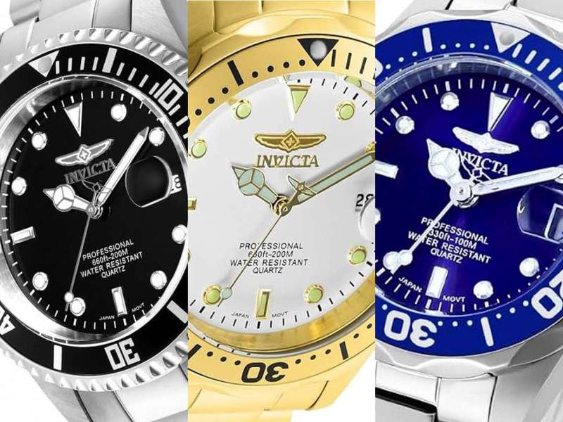 5 Invicta Pro Diver Watches Under $100 You Can Check Out