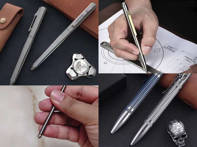 7 Latest EDC Titanium Pens Worth Checking Out