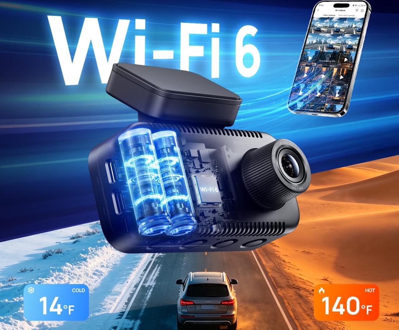 70mai A810 Lite 4K Dash Cam