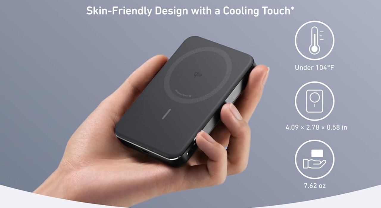 Anker MagGo Power Bank Slim 10000mAh Magnetic Battery Pack