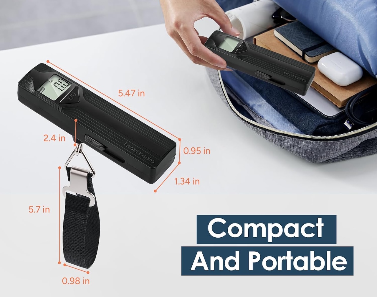 Battery-Free Luggage Scale 4