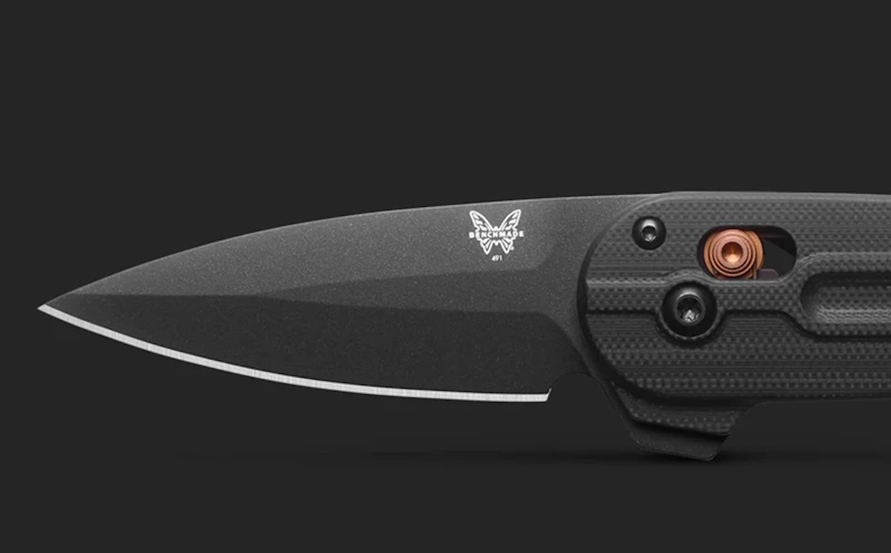 Benchmade Lowden Black G10 Spear-point C