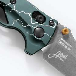 Benchmade Mini Adira Abel Dark Waters Drop-point Knife Availability