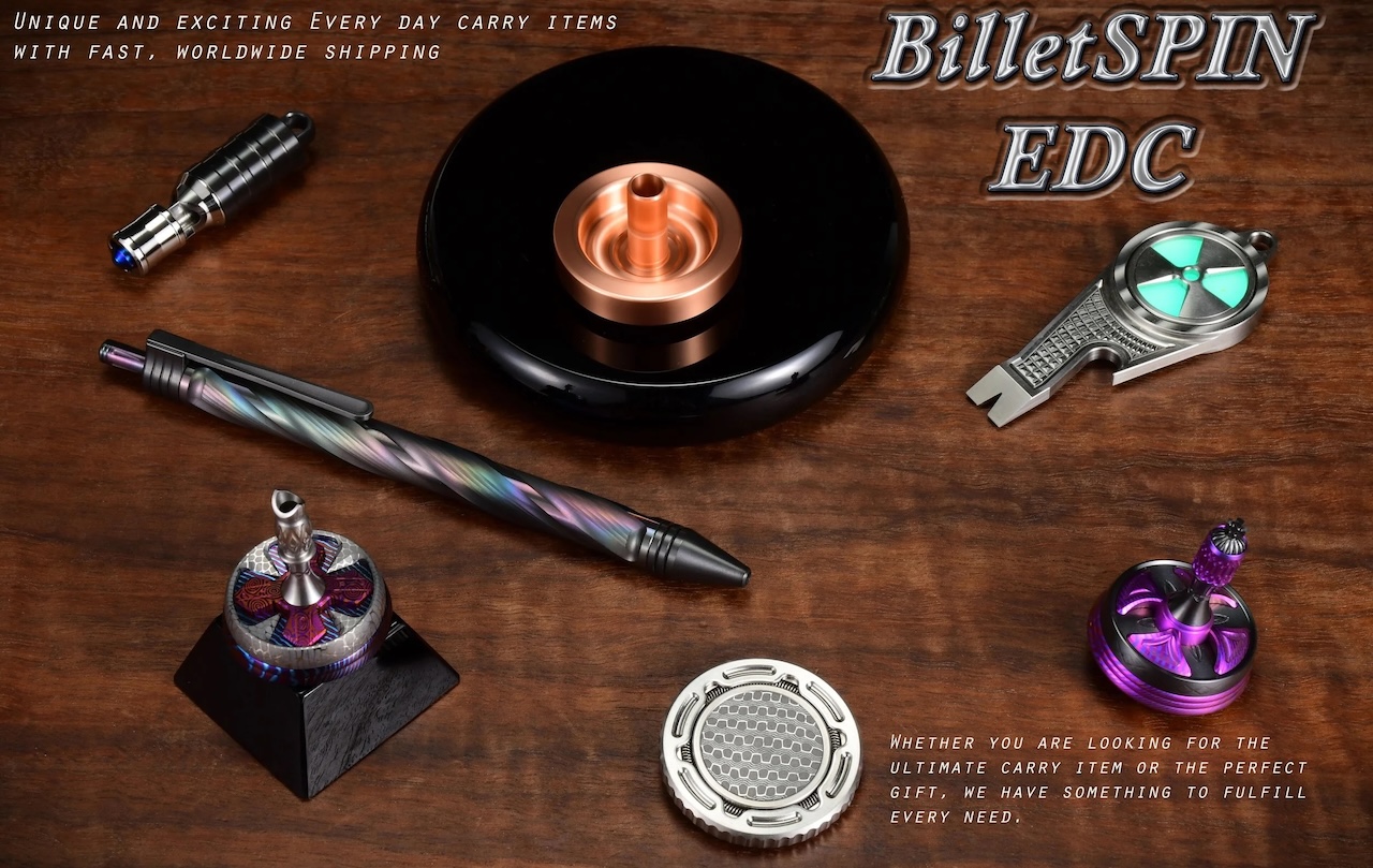 Billetspin CamPen Titanium