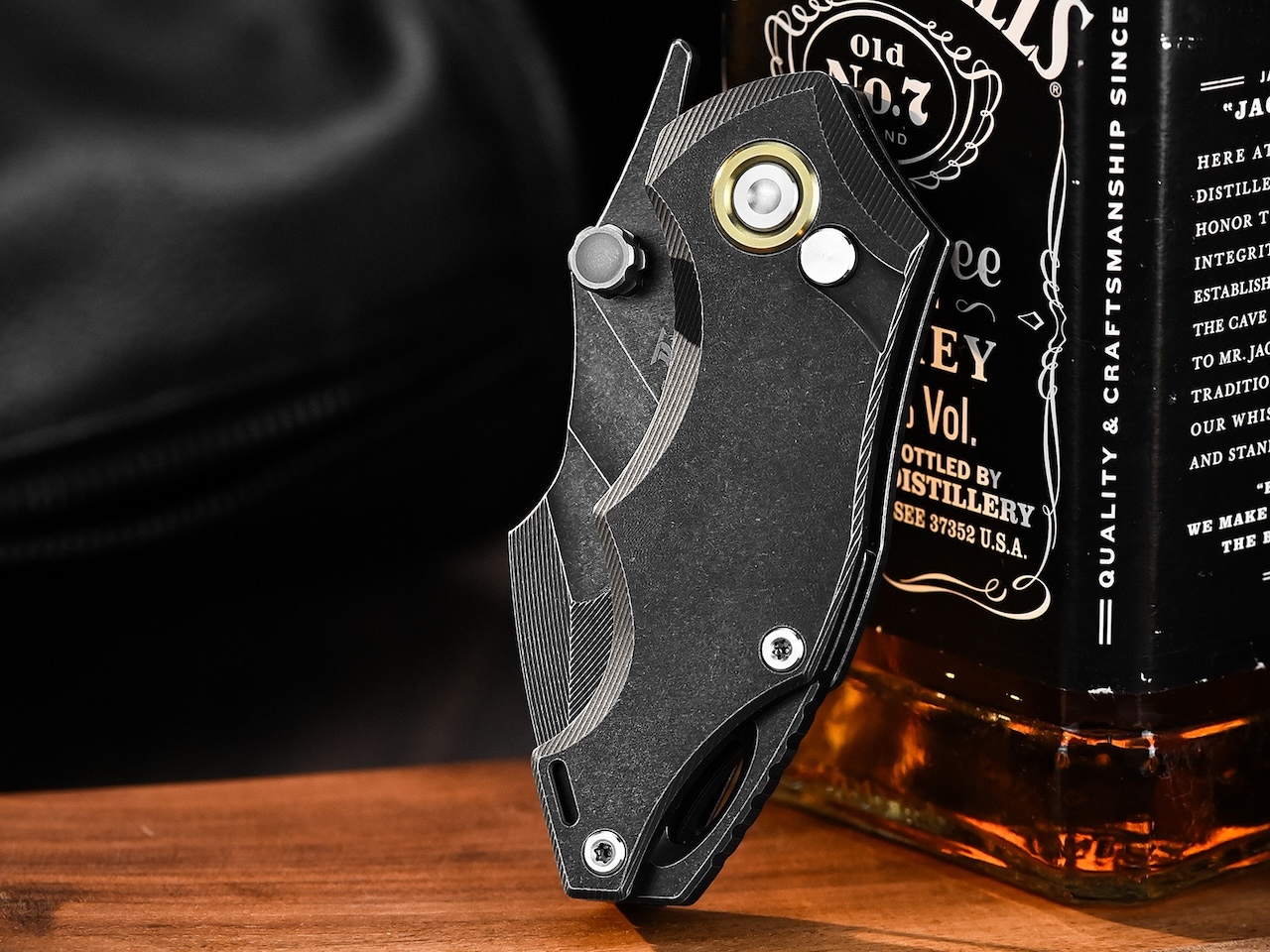 Black Whale M390 Titanium Folding Knife Portable EDC Crowdfunding