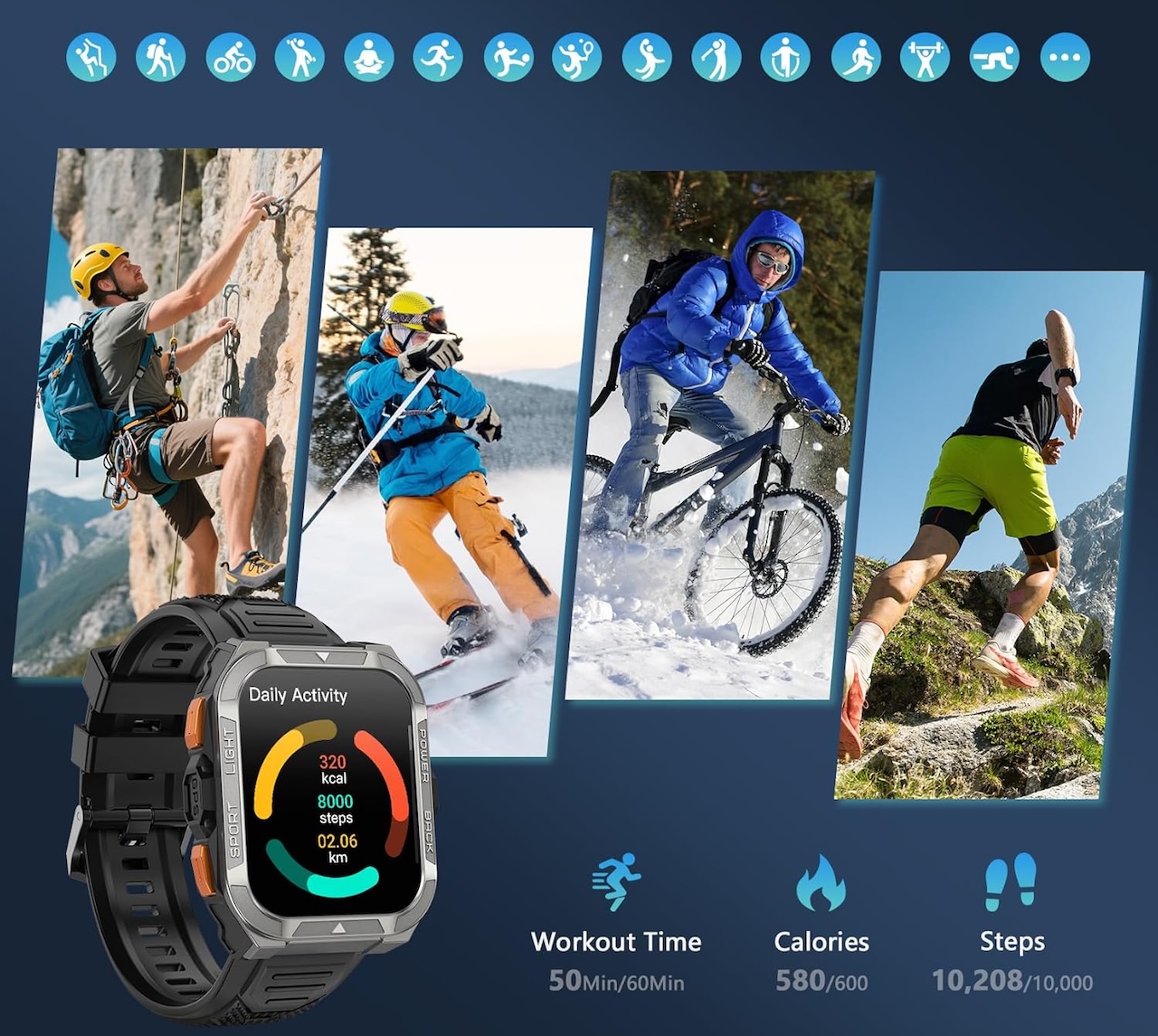 Blackview GPS Smart Watch for Men with ChatGPT Buy Now
