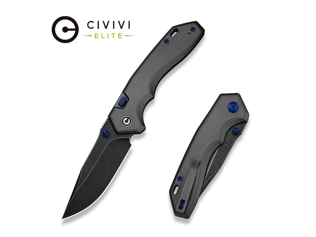 CIVIVI ELITE Brova Thumb Stud & Top Liner Lock Knife
