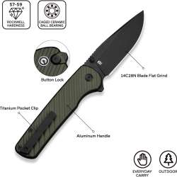 CIVIVI Iron Tide Pocket Folding Knife