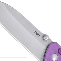 CRKT Squid XM Everyday Carry EDC Folding Knife with Button Lock Design