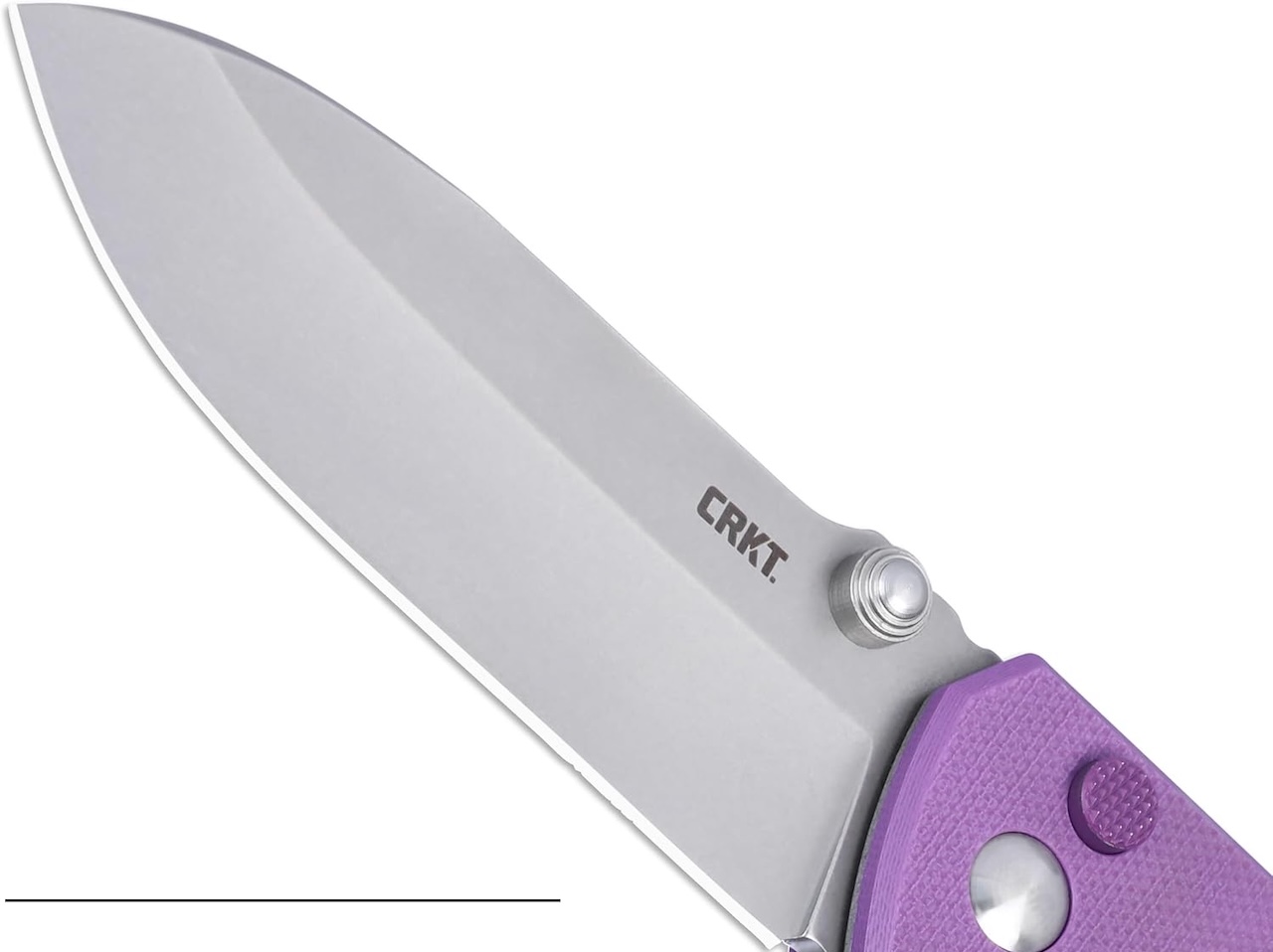 CRKT Squid XM Everyday Carry EDC Folding Knife with Button Lock Design