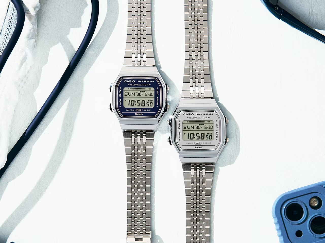 Casio ABL-100WE-7A grey and navy