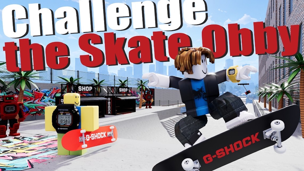 Casio G-Shoch Roblox Virtual World