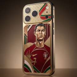 Caviar Lionel Messi Cristiano Ronaldo 24-Karat Phones