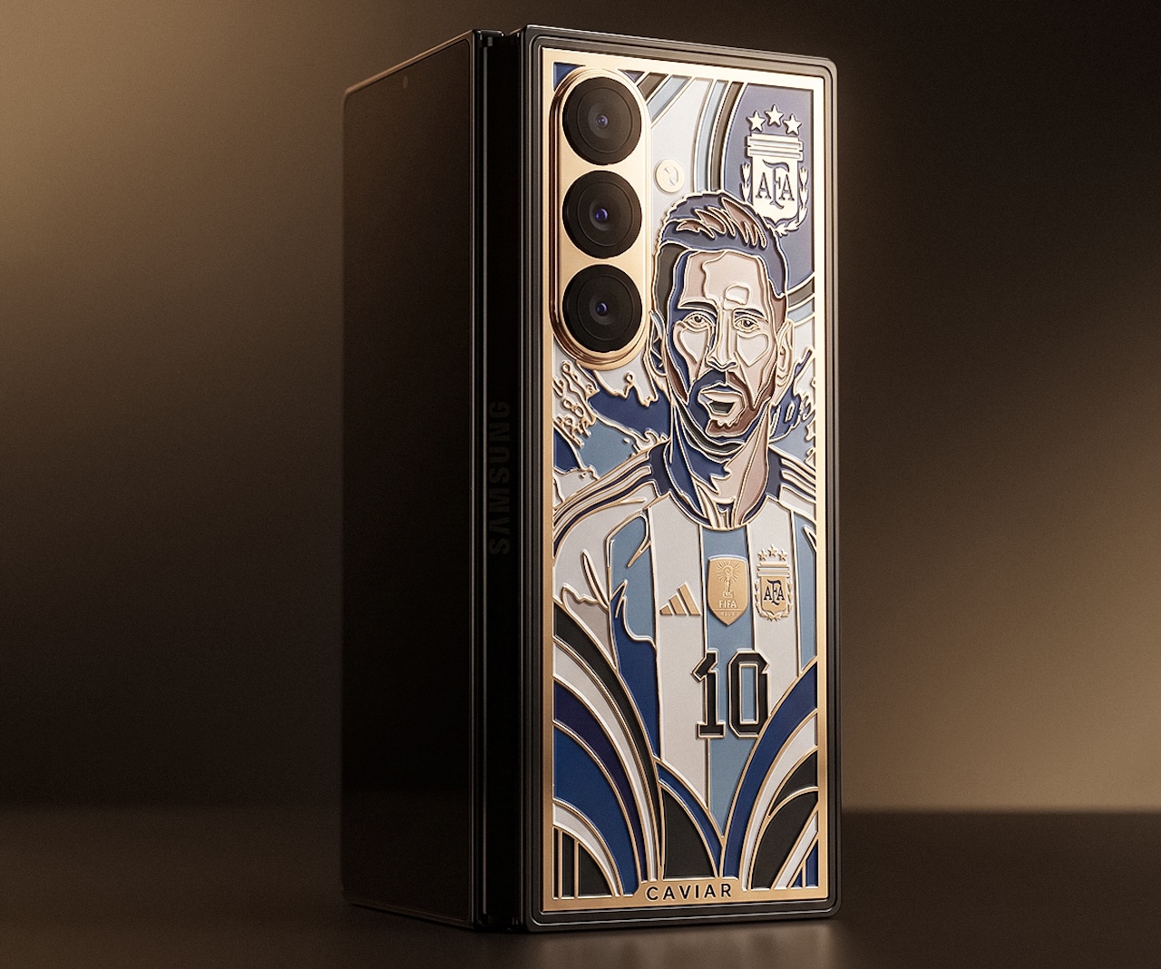Caviar Lionel Messi Samsung Fold 8