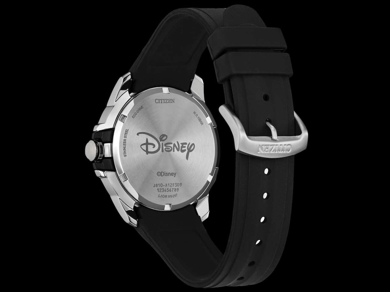 Citizen Mickey Mouse Goalie Watch Back