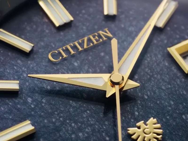 Citizen's Indigo Victory Color Washi Dial Watch 2