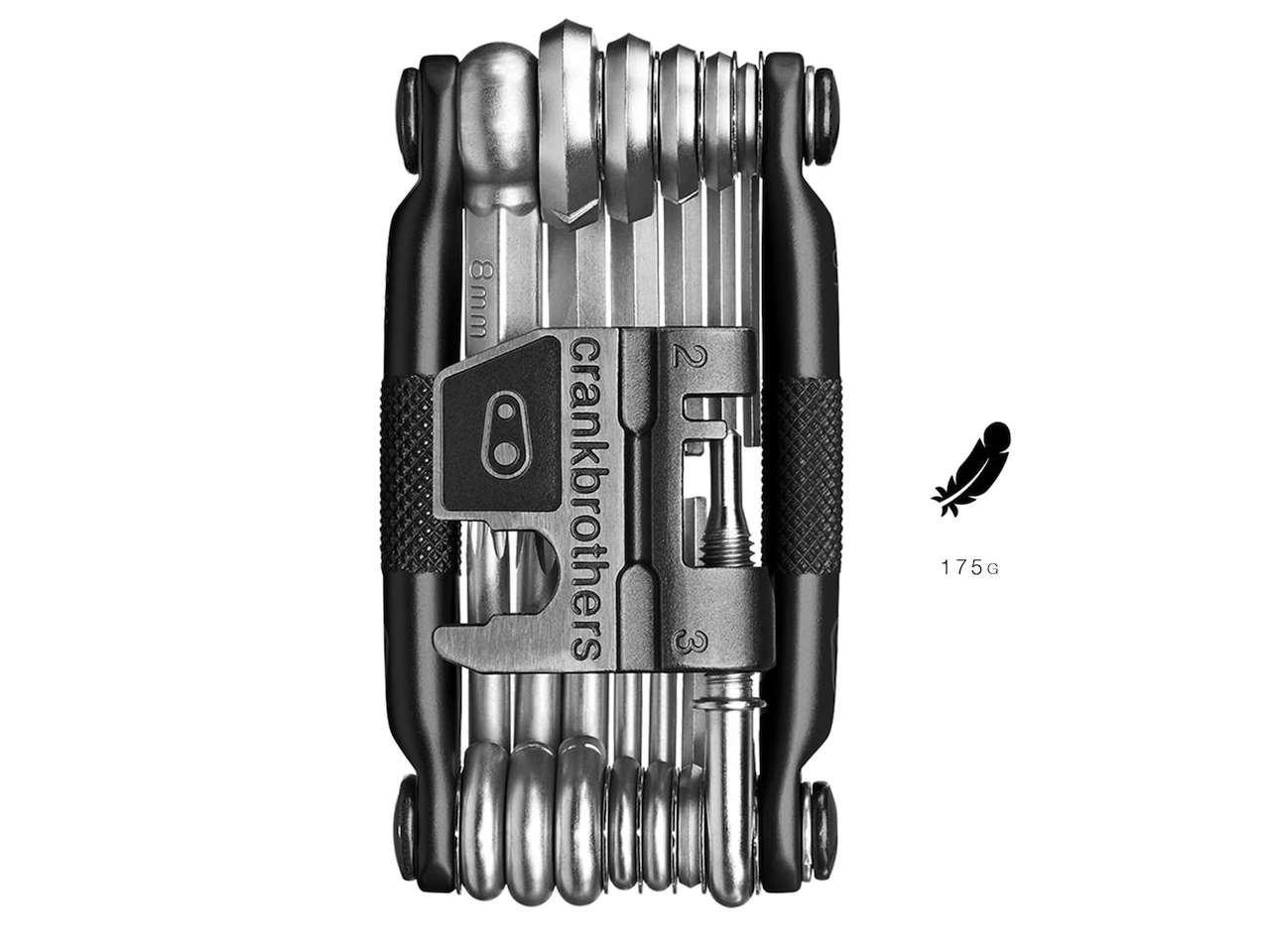 Crankbrothers Multi Tool M 19 Matte Black | bike-multifunction-tools