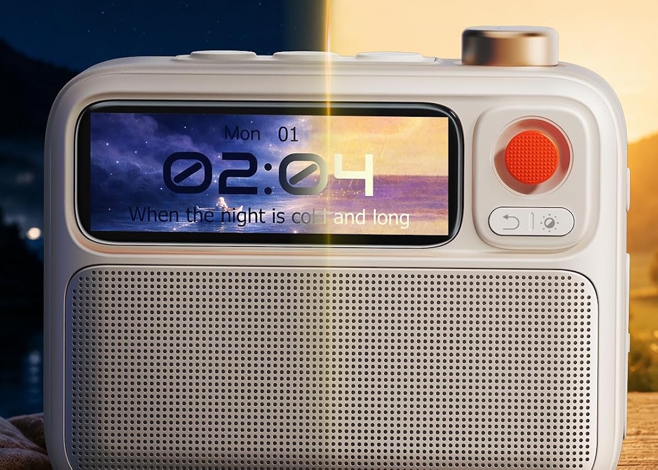 Divoom Flowtoo White Noise Machine with Bluetooth Speaker