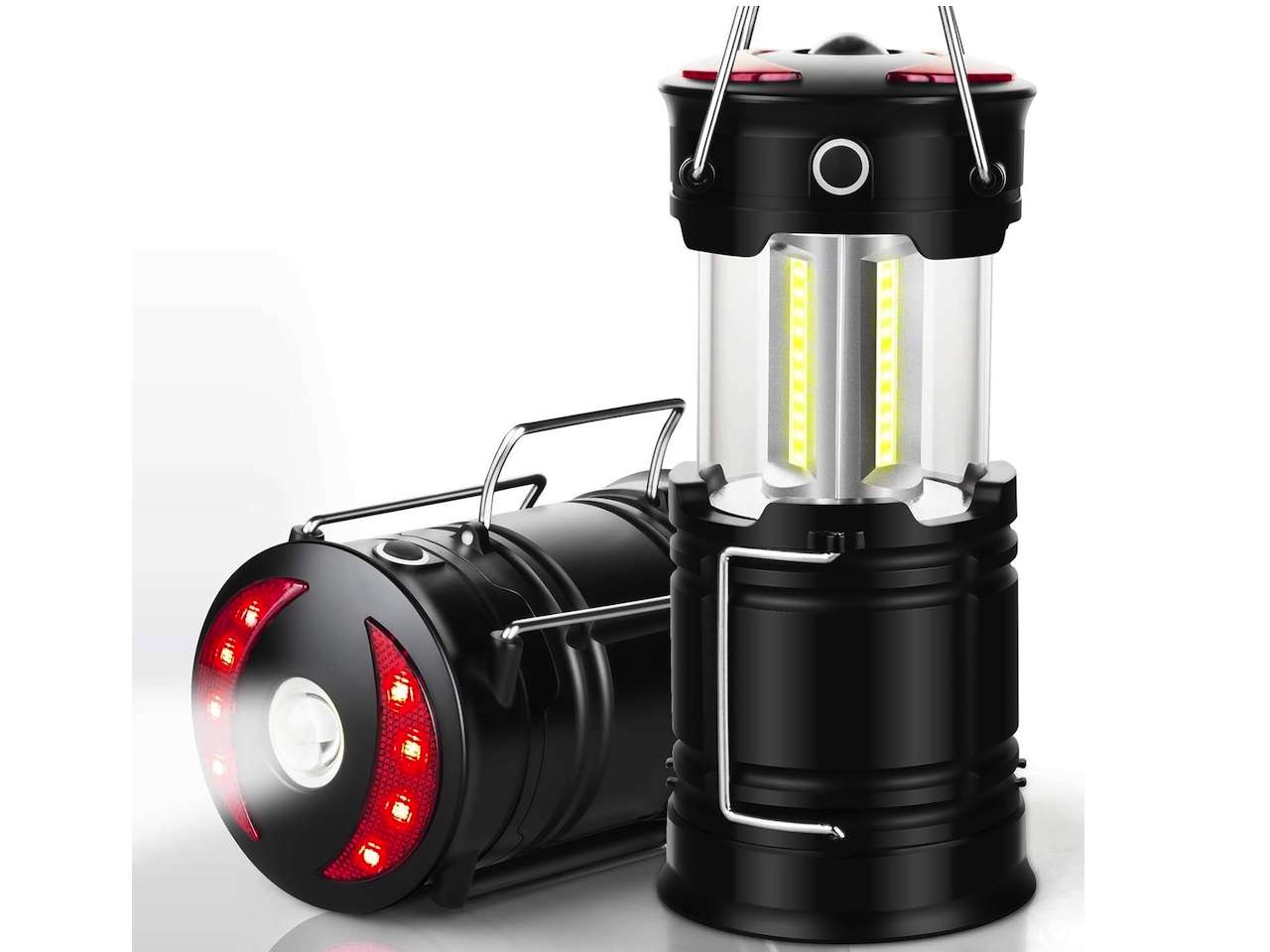 EZORKAS 2-Pack Collapsible LED Camping Lanterns - one of the best summer camping gear deals