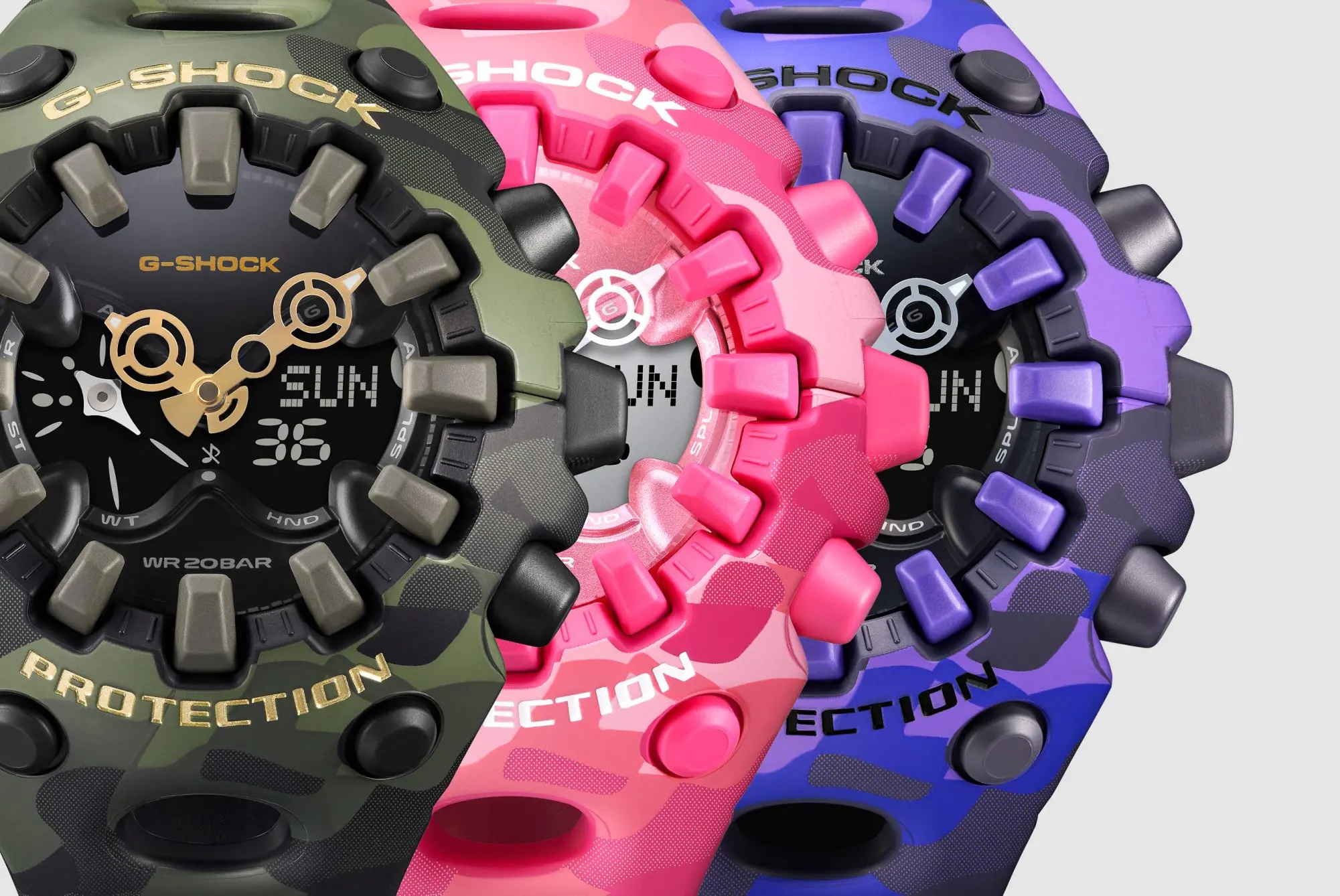 G-Shock Color Camo GAV01CMG-4A GAV01CMG-6A Images